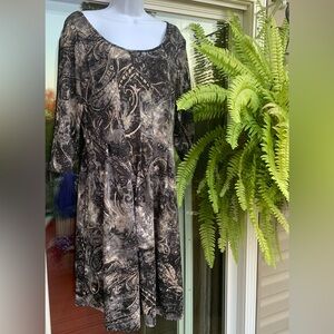 NY Collection Petite XL Dress Legging Blouse EUC